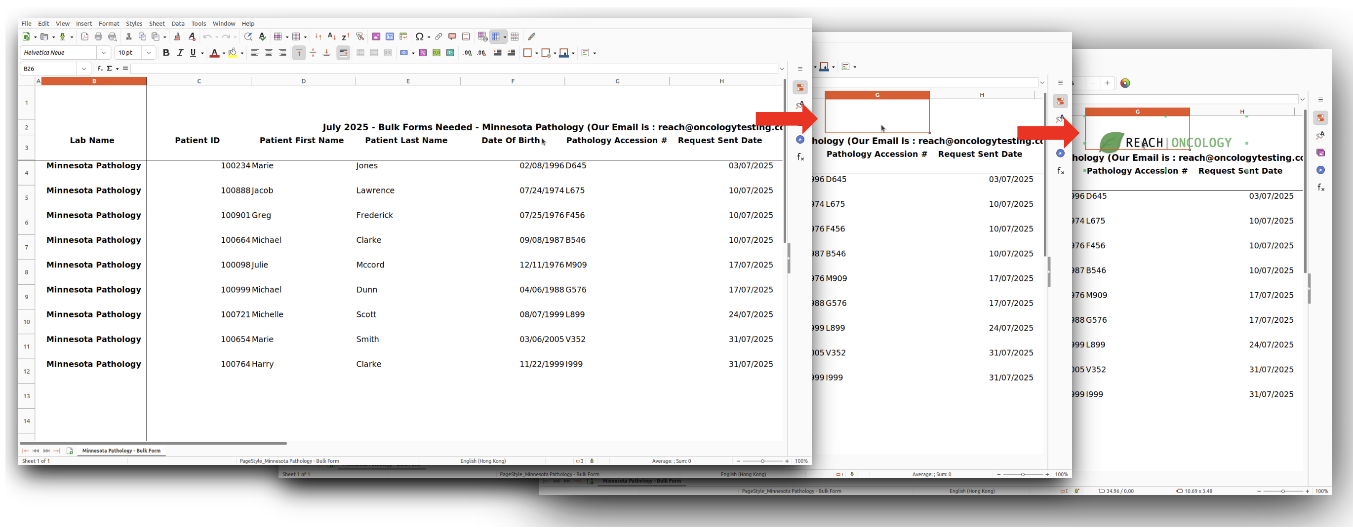 Medical secretary case study workflow